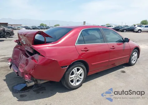 2007 Honda Accord 2.4 Se из США, поврежденный, VIN 1HGCM56327A203963